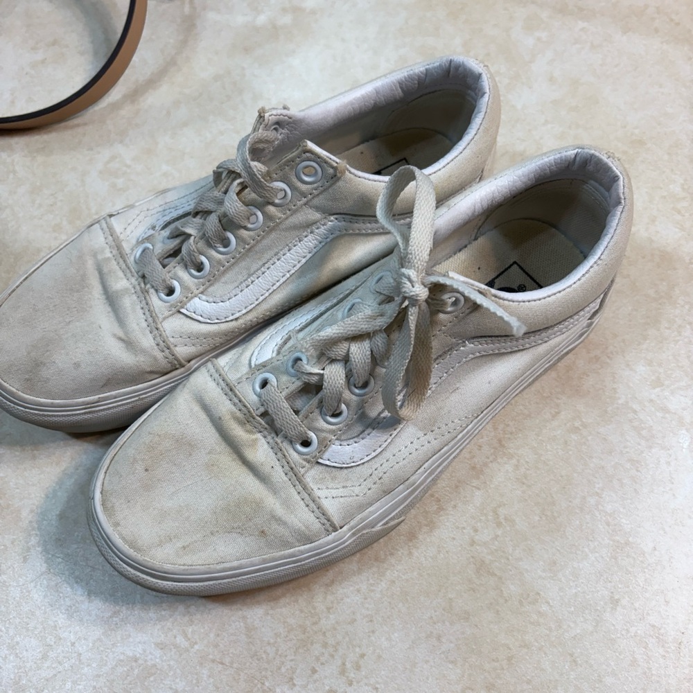 Vans Off-White Low Top Sneakers